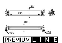 Intercooler, charger BEHR *** PREMIUM LINE ***