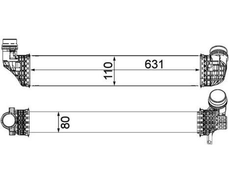 Intercooler, charger BEHR *** PREMIUM LINE ***, Image 2