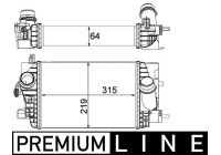 Intercooler, charger BEHR *** PREMIUM LINE ***