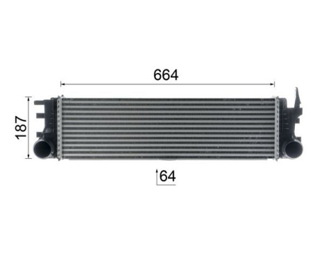 Intercooler, charger BEHR *** PREMIUM LINE ***, Image 7