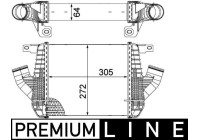 Intercooler, charger BEHR *** PREMIUM LINE ***