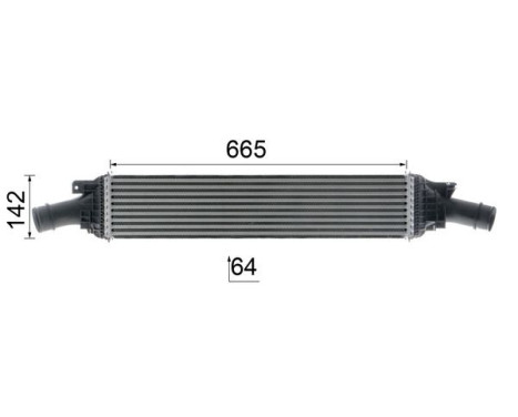 Intercooler, charger BEHR *** PREMIUM LINE ***, Image 7