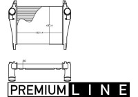 Intercooler, charger BEHR *** PREMIUM LINE ***