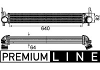 Intercooler, charger BEHR *** PREMIUM LINE ***