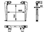 Intercooler, charger BEHR *** PREMIUM LINE ***