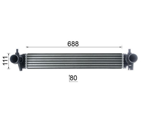 Intercooler, charger BEHR *** PREMIUM LINE ***, Image 10