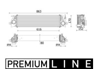 Intercooler, charger BEHR *** PREMIUM LINE ***