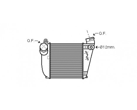 Intercooler, charger *** IR PLUS *** 03004354 International Radiators Plus, Image 2