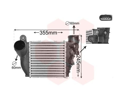 Intercooler, charger *** IR PLUS *** 58014200 International Radiators Plus, Image 2