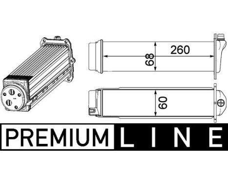 Intercooler, charger PREMIUM LINE, Image 2