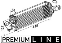 Intercooler, charger PREMIUM LINE