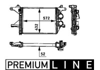 Intercooler, charger PREMIUM LINE
