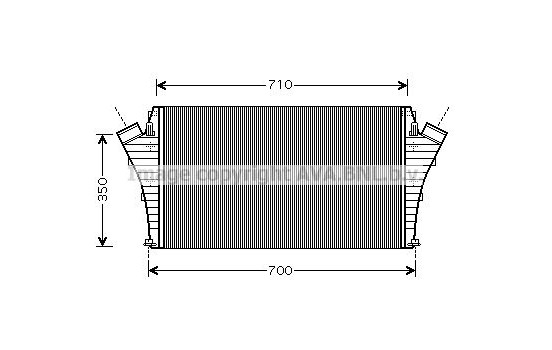 Intercooler, charger