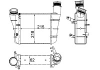 Intercooler, charger