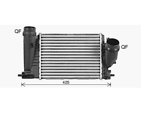Intercooler, charger