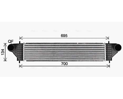 Intercooler, charger