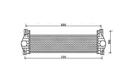 Intercooler, charger