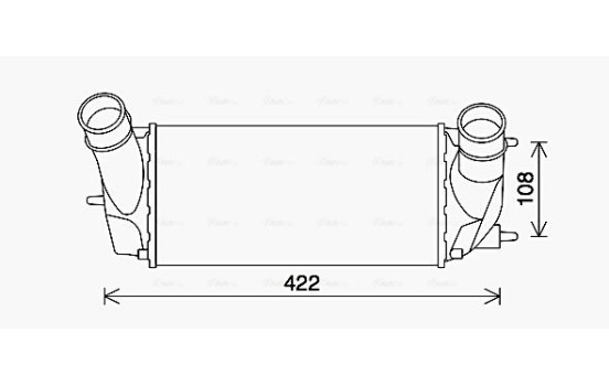 Intercooler, charger