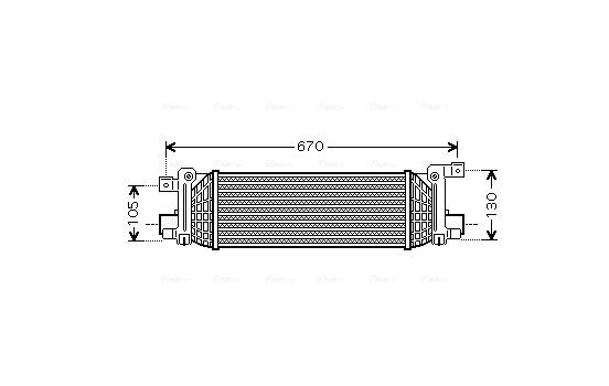 Intercooler, charger