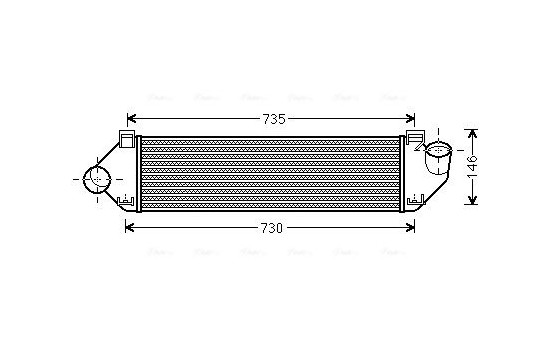 Intercooler, charger