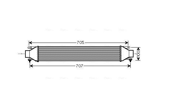 Intercooler, charger