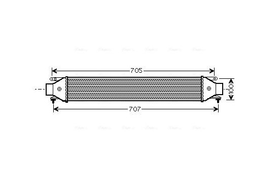 Intercooler, charger