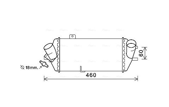 Intercooler, charger