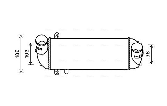 Intercooler, charger