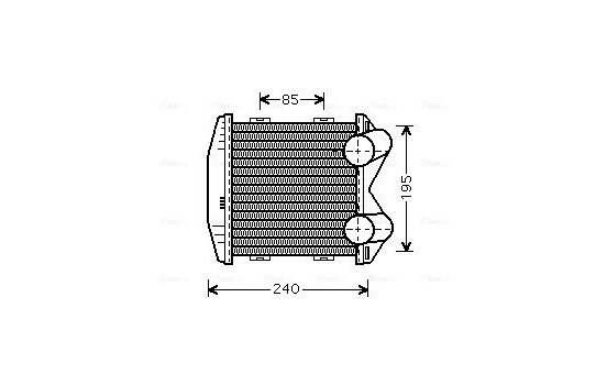 Intercooler, charger