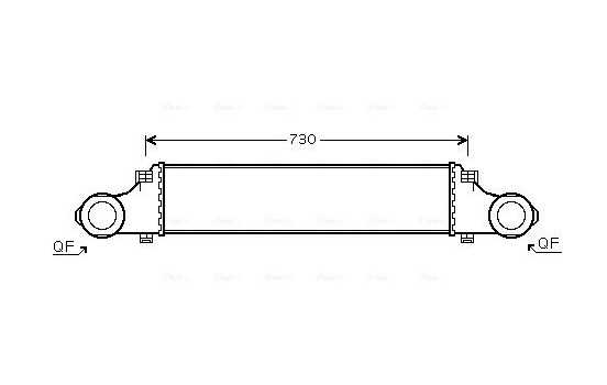 Intercooler, charger