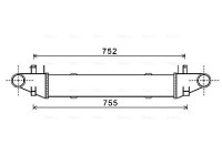 Intercooler, charger