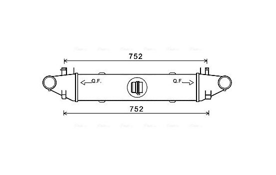 Intercooler, charger