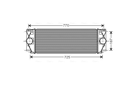 Intercooler, charger