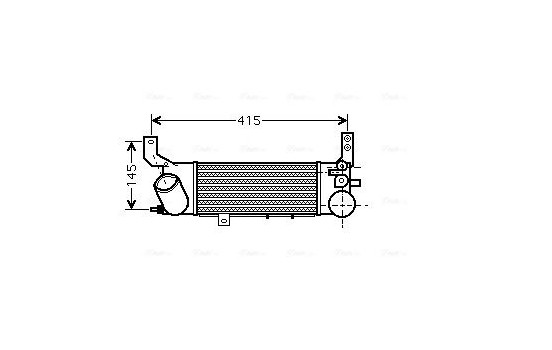 Intercooler, charger