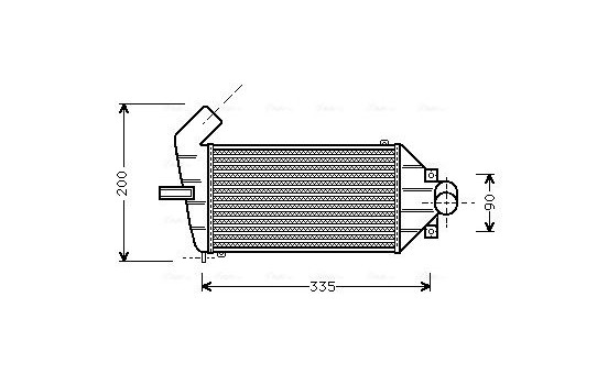 Intercooler, charger