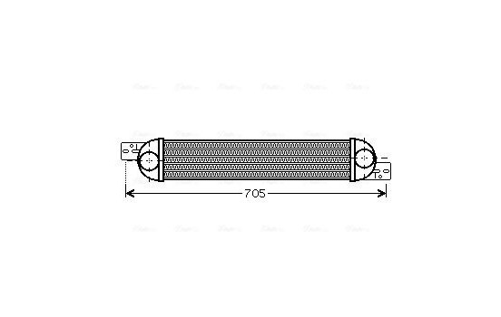 Intercooler, charger