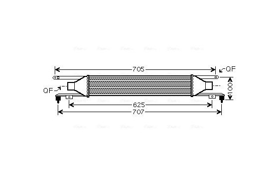 Intercooler, charger