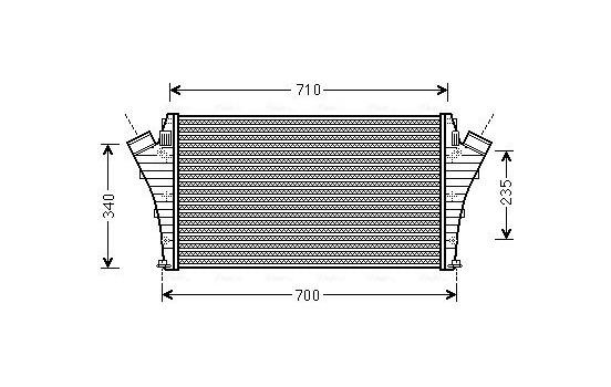 Intercooler, charger