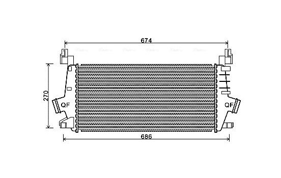 Intercooler, charger