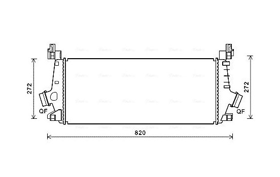 Intercooler, charger