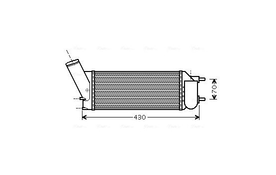 Intercooler, charger