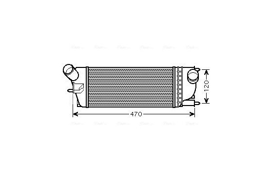 Intercooler, charger