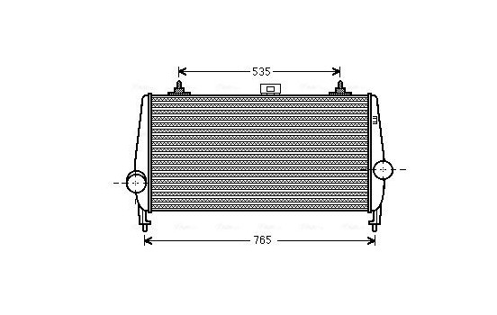 Intercooler, charger