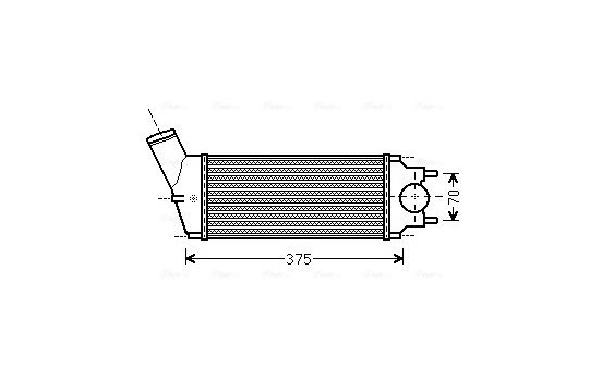 Intercooler, charger