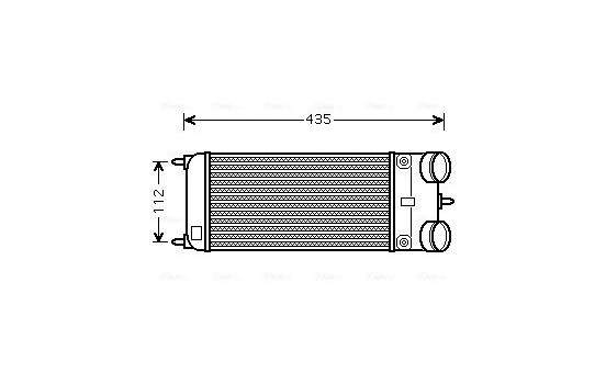 Intercooler, charger