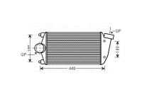 Intercooler, charger