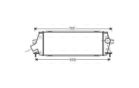 Intercooler, charger