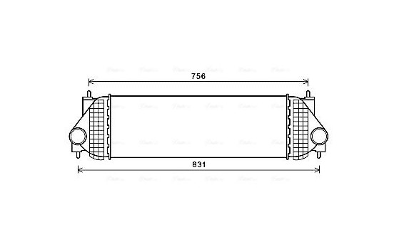 Intercooler, charger