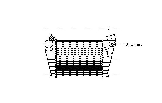 Intercooler, charger