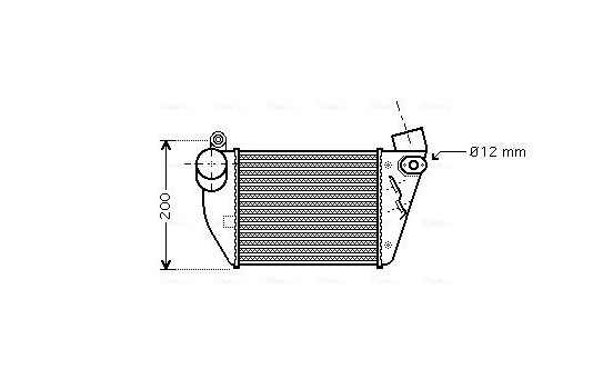 Intercooler, charger